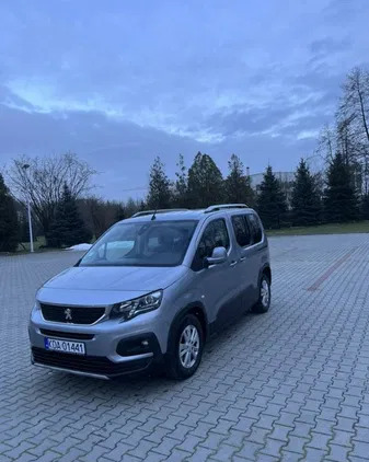 samochody osobowe Peugeot Rifter cena 81000 przebieg: 56000, rok produkcji 2020 z Tarnów